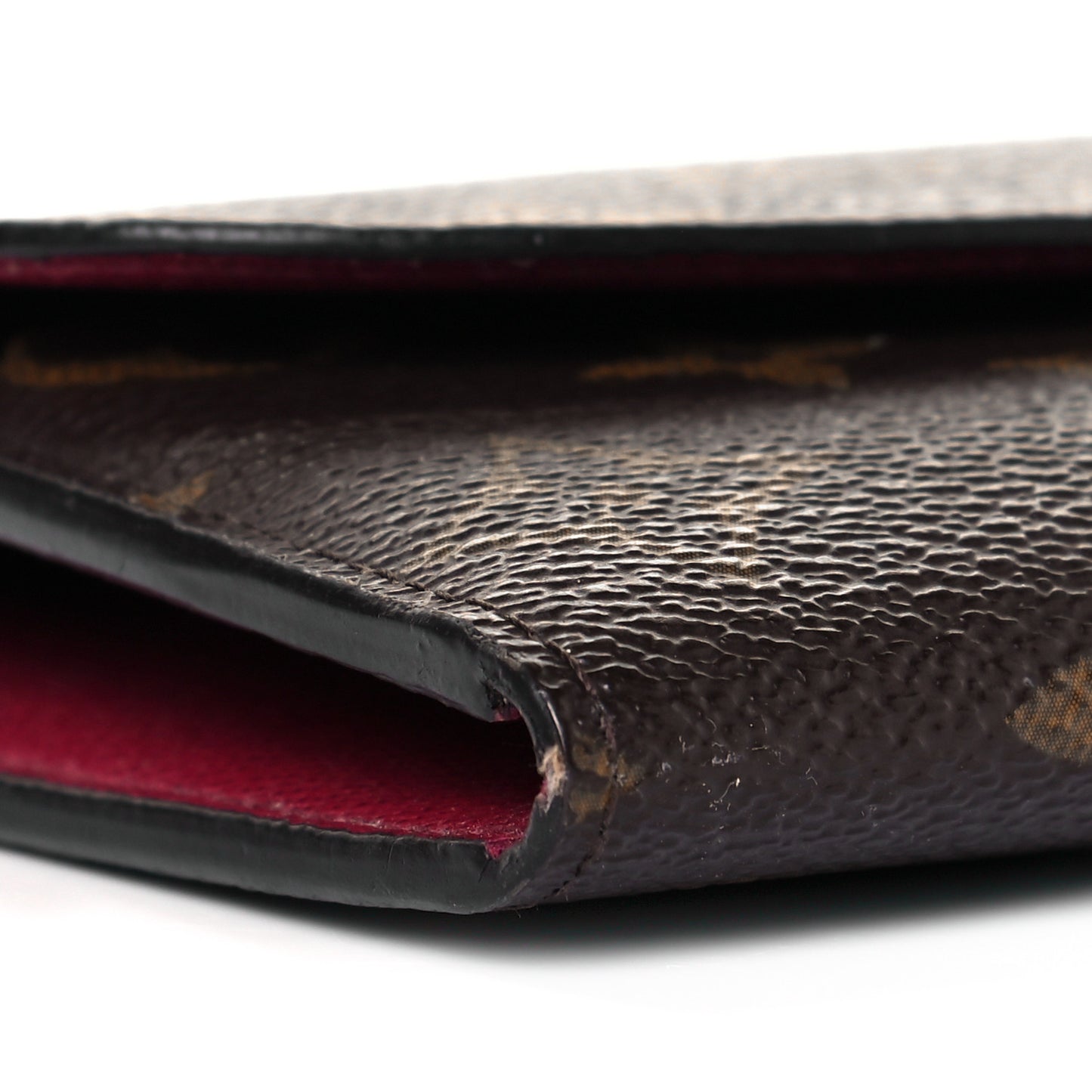 Monogram Emilie Wallet Fuchsia