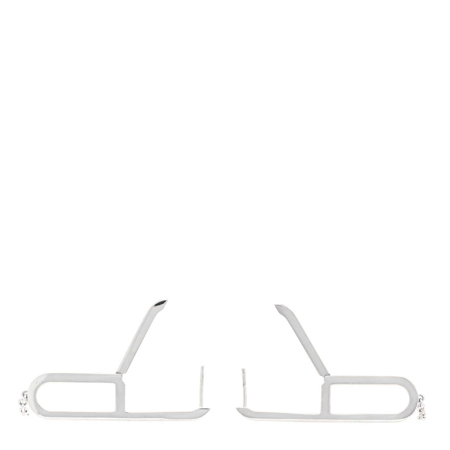 Sterling Silver Ever Chaine D'Ancre Earrings