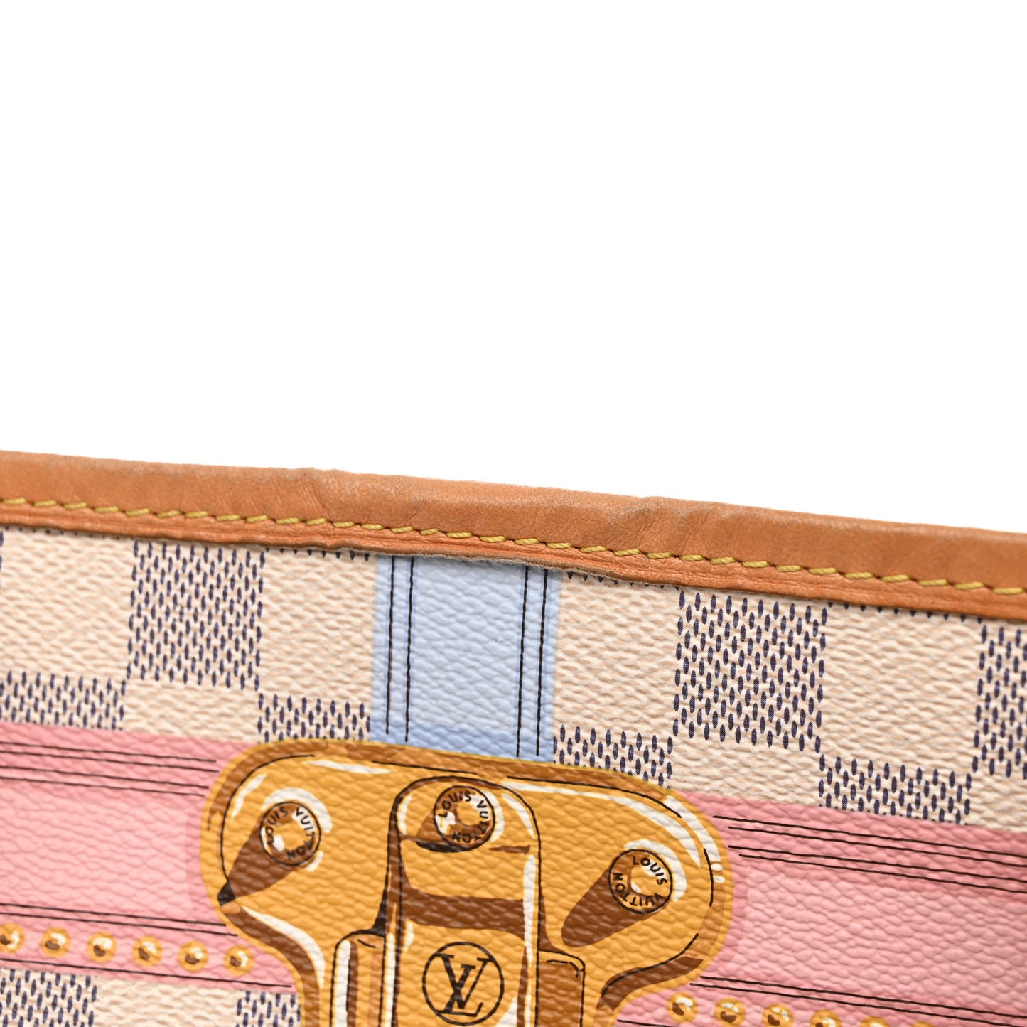 Damier Azur Summer Trunks Neo Neverfull MM