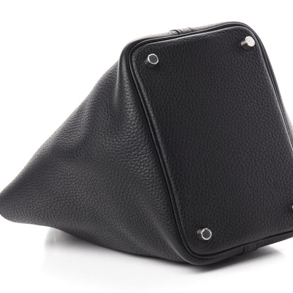 Hermes Taurillon Clemence Picotin Lock 18 PM Black 6 of 11