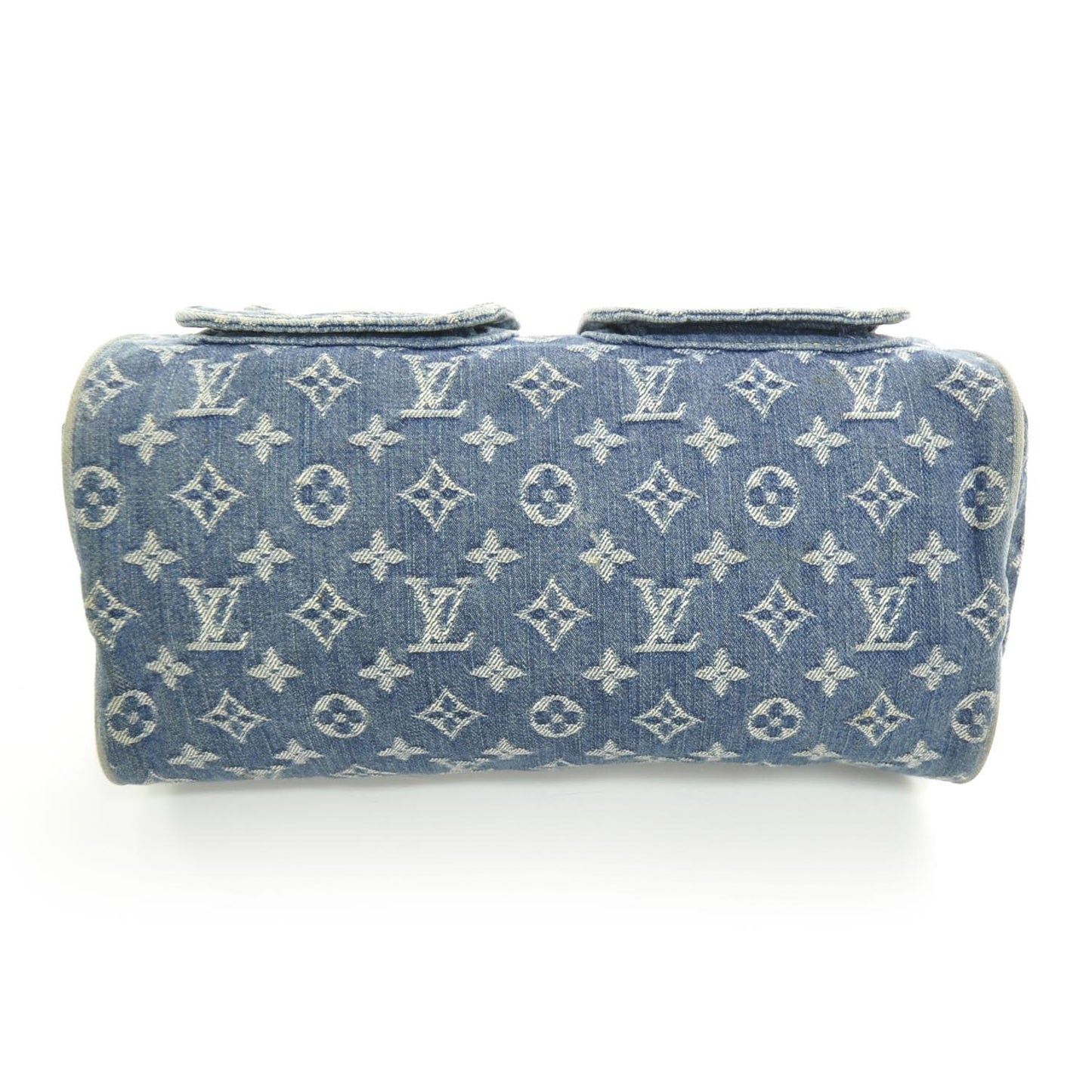 Monogram Denim Neo Speedy Blue