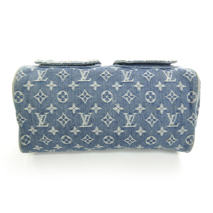 Louis Vuitton Monogram Denim Neo Speedy Blue 4 of 9