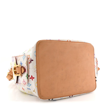 Louis Vuitton Monogram Multicolor Petit Noe White 4 of 14