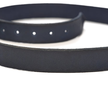 Gucci Cuoio Toscano Nickel Double G 30mm Belt 100 40 Blue 7 of 8