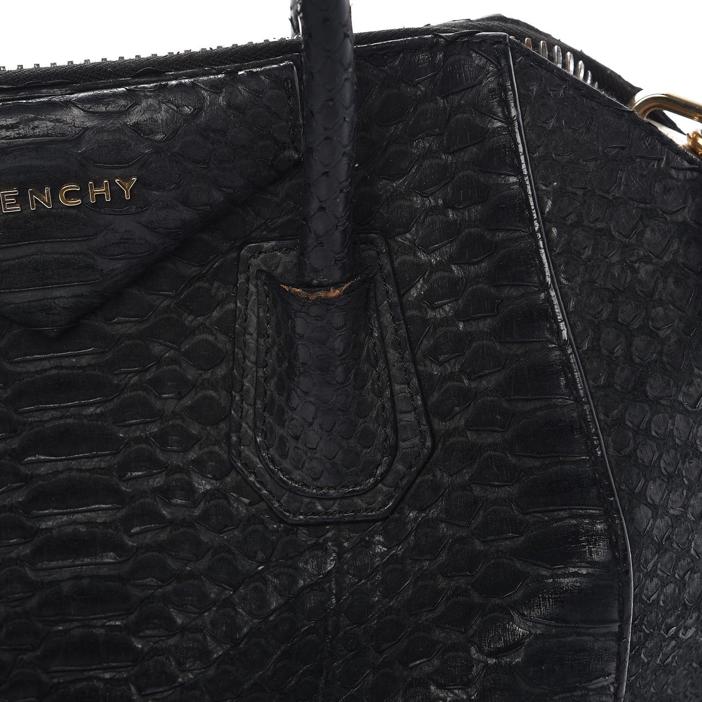 Python Small Antigona Black