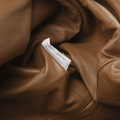Bottega Veneta Smooth Butter Calf The Pouch Oversized Clutch Cammello 8 of 12
