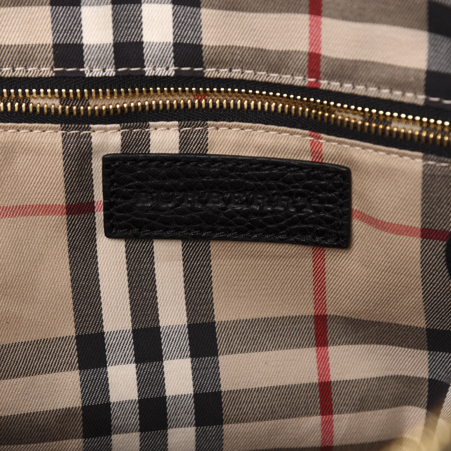 Burberry London Grainy Calfskin Medium Greenwood Bowling Bag Black 6 of 10