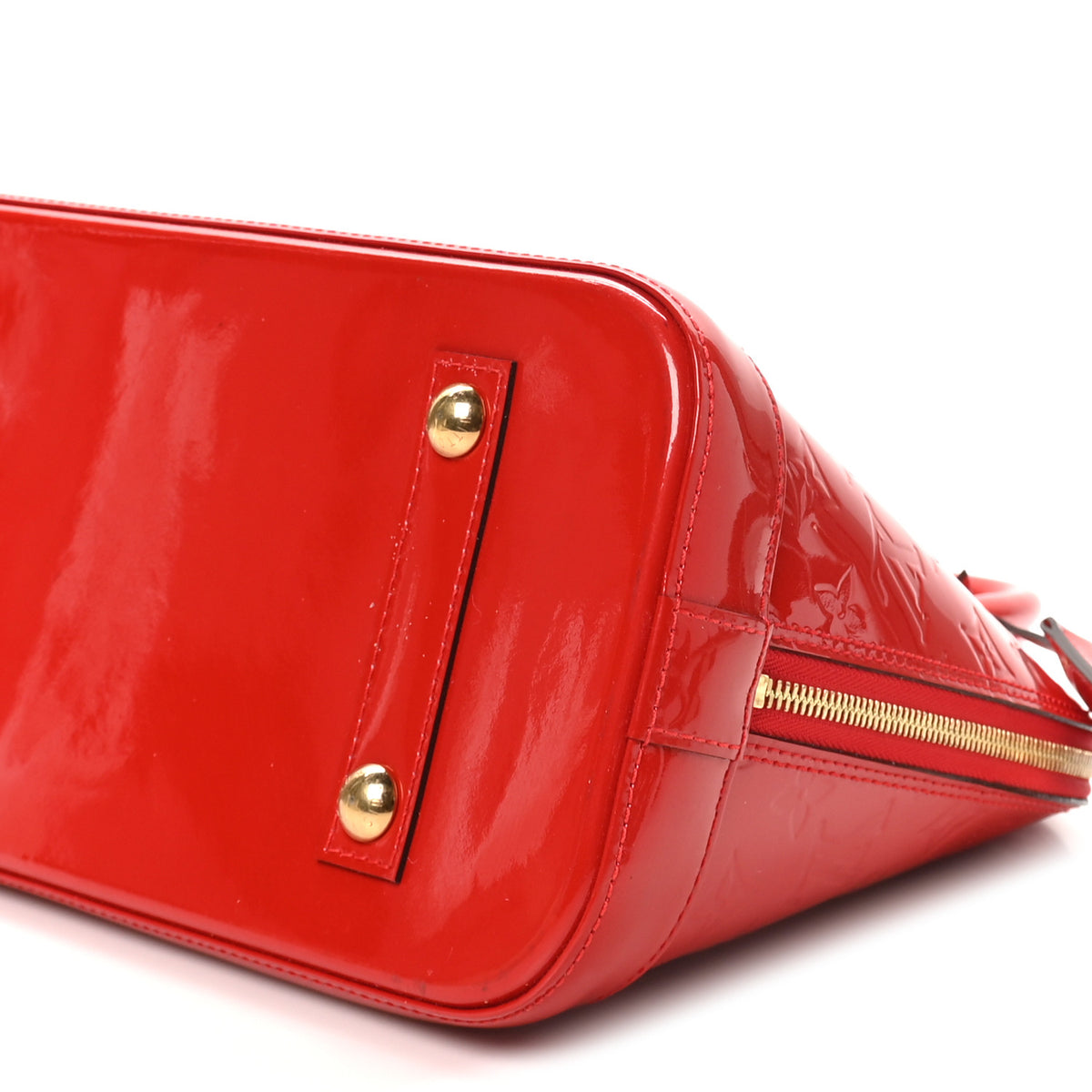 Louis Vuitton Vernis Alma PM Pomme D'Amour 9 of 10