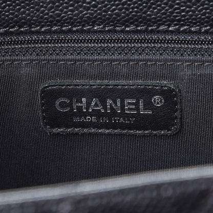 Chanel Caviar Quilted Grand Shopping Tote GST Black 6 of 11