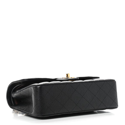 Chanel Caviar Quilted Small Double Flap Black 4 of 9