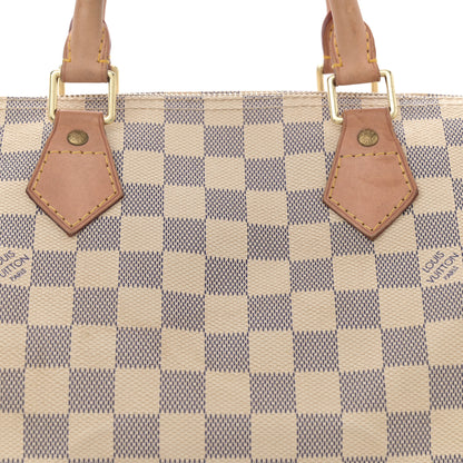 Louis Vuitton Damier Azur Speedy 30 8 of 12
