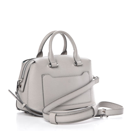 MCM Grained Calfskin Small Ella Boston Dove 3 of 6