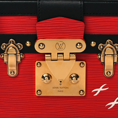 Louis Vuitton Epi Petite Malle Coquelicot 7 of 10