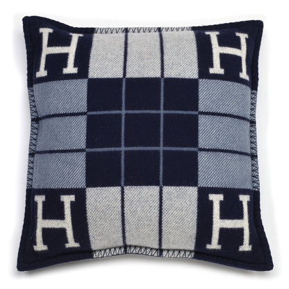 Hermes Wool Cashmere Avalon III Pillow PM Ecru Caban 2 of 3