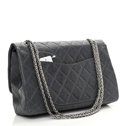 Chanel Aged Calfskin 50th Anniversary 2.55 Reissue 227 Flap Gris 3 of 11