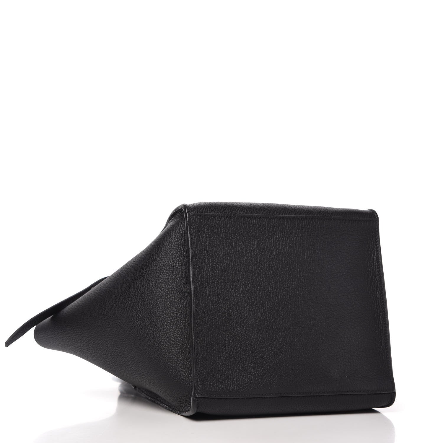 Celine Supple Grained Calfskin Small Long Strap Big Bag Black 4 of 9