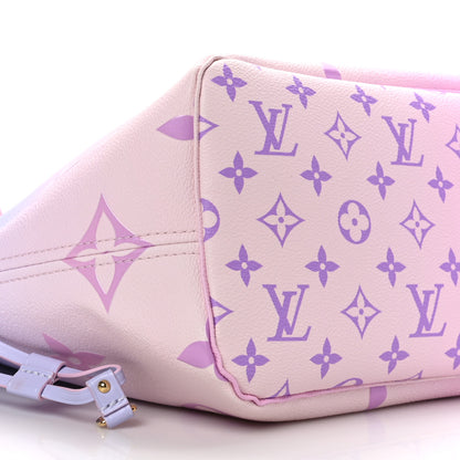 Louis Vuitton Monogram Giant Spring In The City Neverfull MM Sunrise Pastel 8 of 9