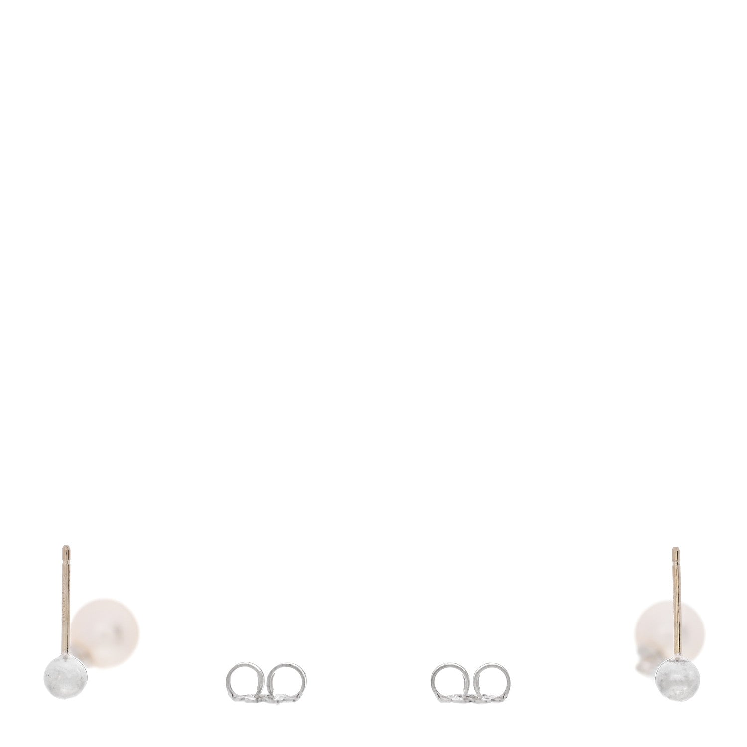 Tiffany Sterling Silver Cultured Pearl Ziegfeld Drop Earrings 3 of 4