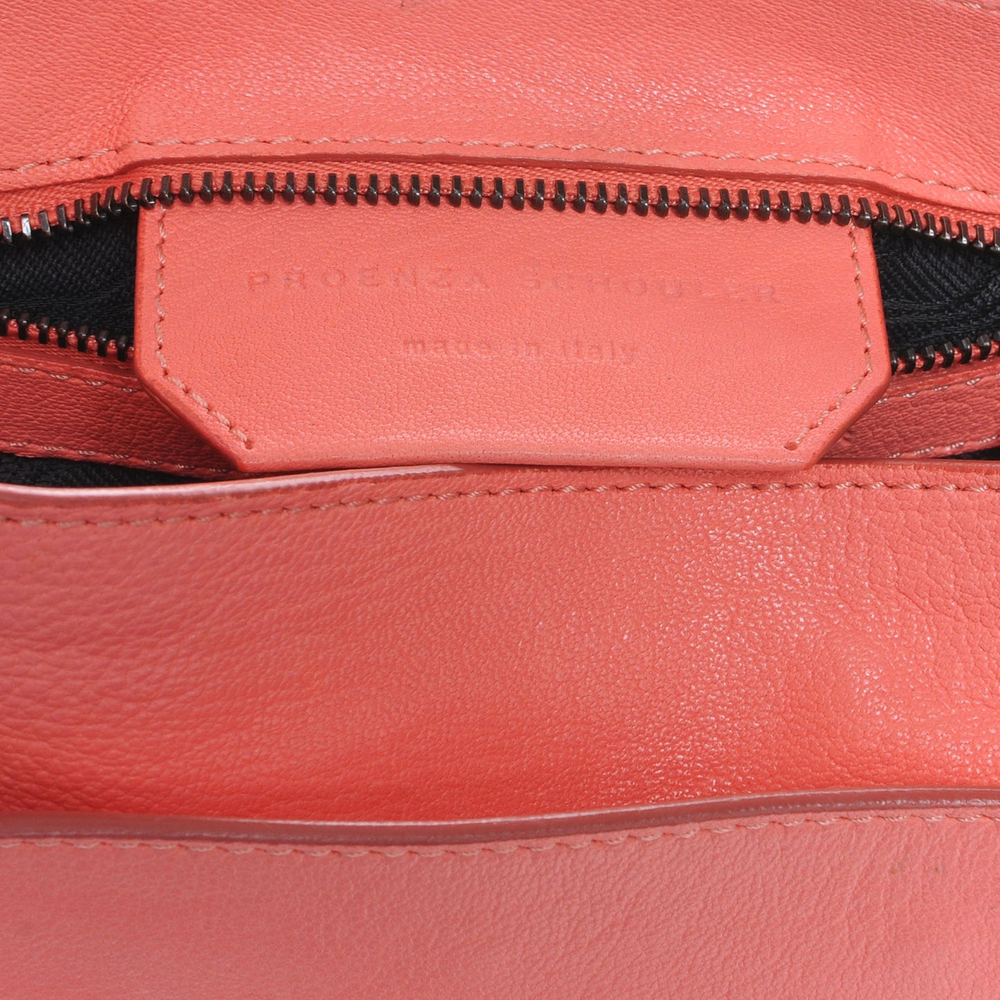 Lambskin PS1 Small Satchel Coral