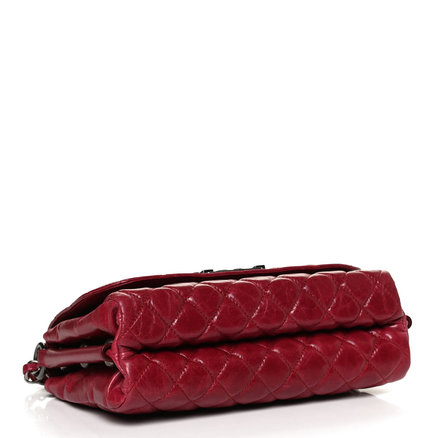 Chanel Glazed Calfskin Quilted Soft Boy Flap Red 4 of 10