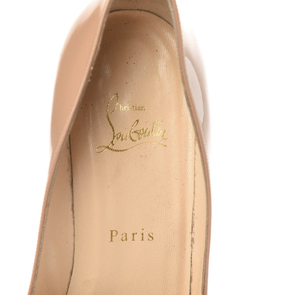 Christian Louboutin Patent Pigalle 85 Pumps 38.5 Nude 8 of 10