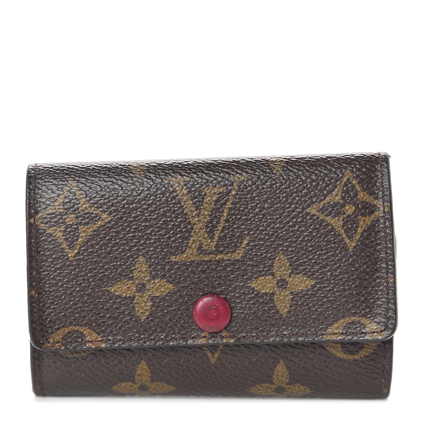 Monogram 6 Key Multicles Holder Fuchsia