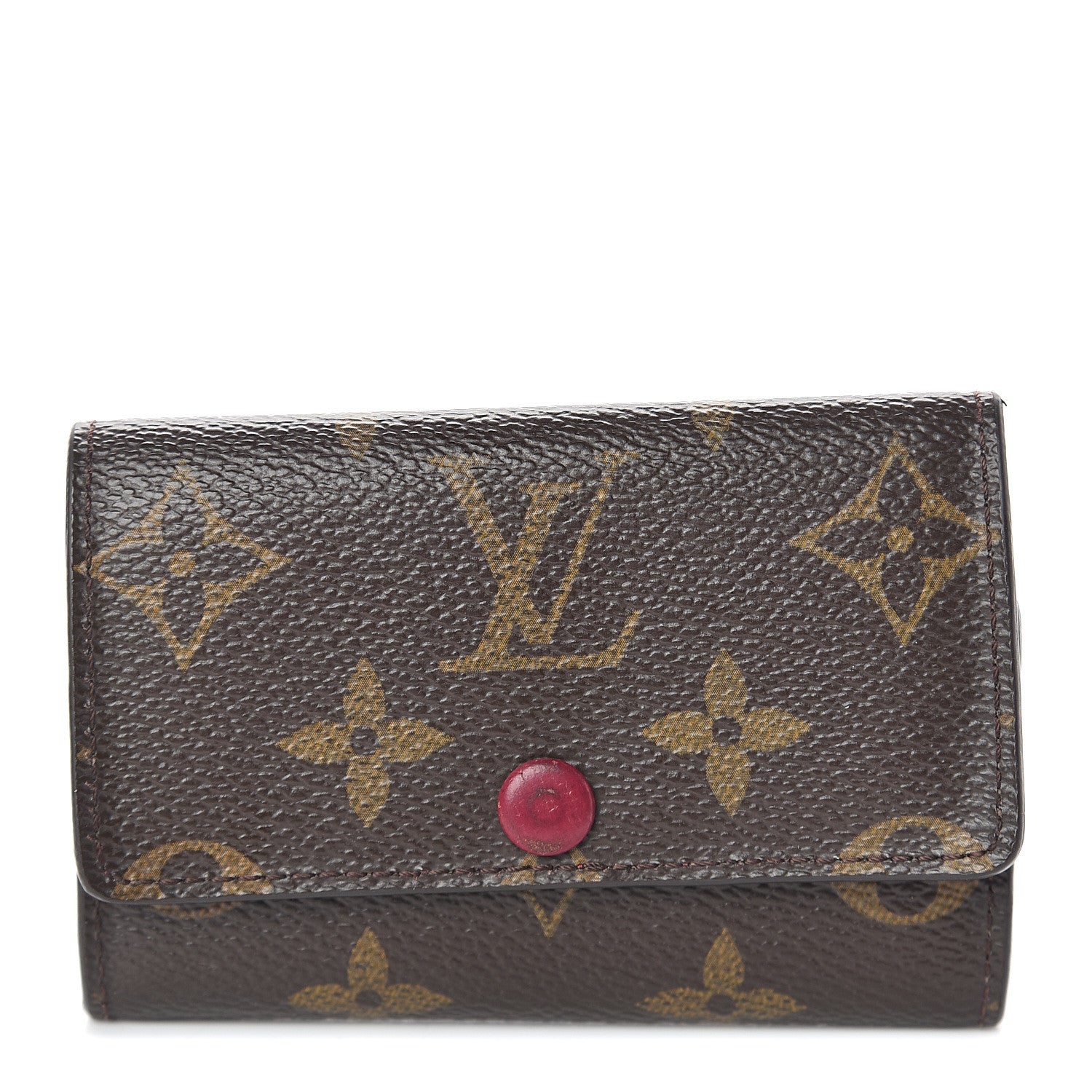 Louis Vuitton Monogram 6 Key Multicles Holder Fuchsia 1 of 5