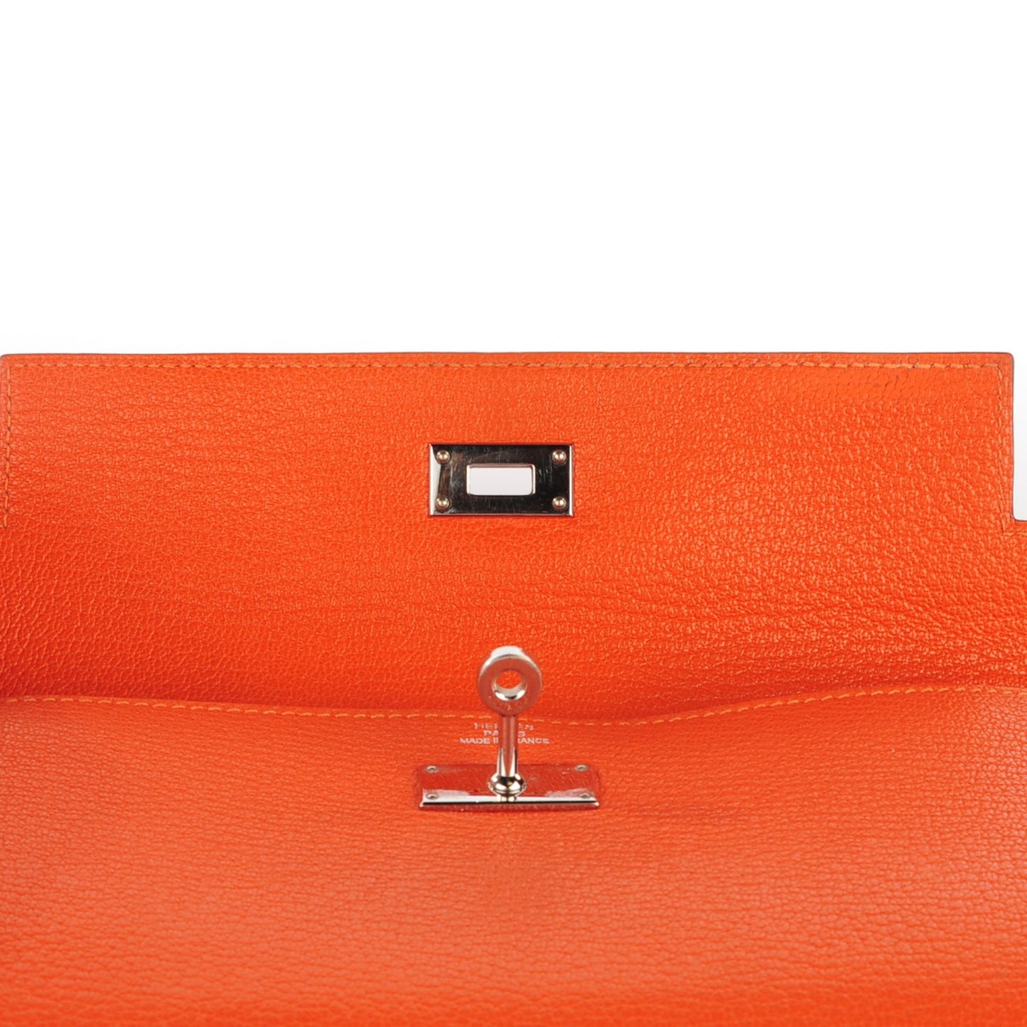 Chevre Mysore Kelly Longue Wallet Feu