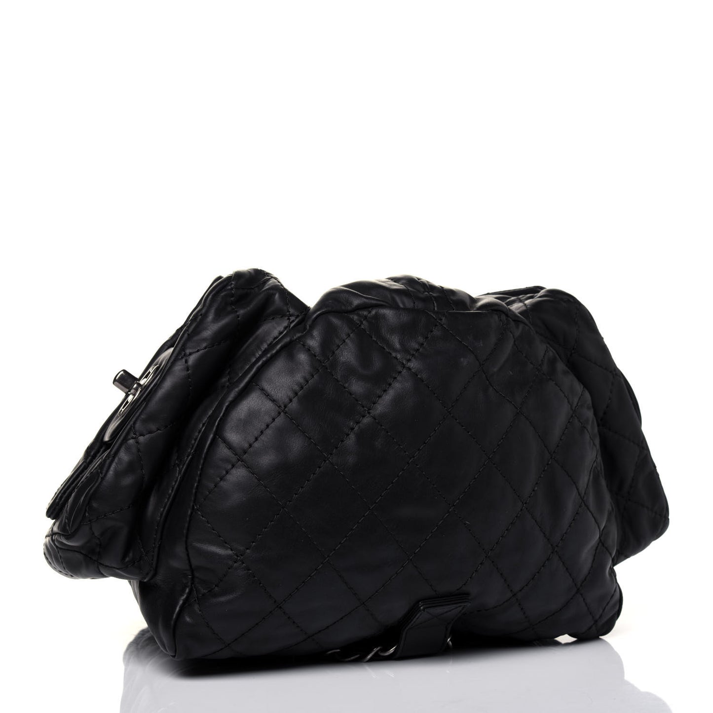 Calfskin Large Backpack Is Back Black