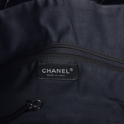 Chanel Patent Quilted Medium Cells Tote Black 6 of 13