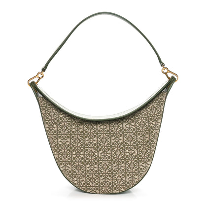 Loewe Jacquard Anagram Calfskin Luna Bag Avocado 1 of 9