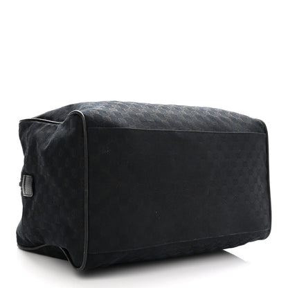 Gucci GG Monogram Web Medium Collapsible Carry On Duffle Black 3 of 8