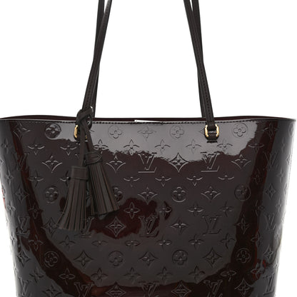 Louis Vuitton Vernis Long Beach MM Amarante 8 of 10