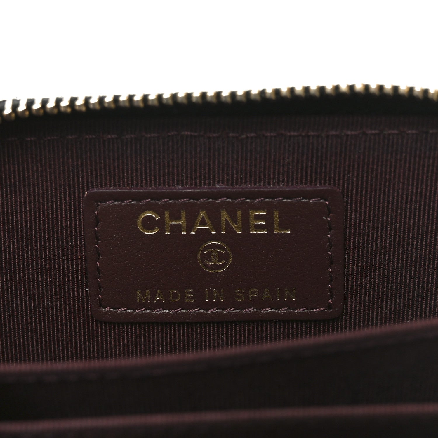 Chanel Caviar Quilted Zip Coin Purse Black 6 of 8