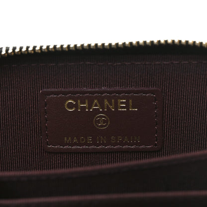 Chanel Caviar Quilted Zip Coin Purse Black 6 of 8
