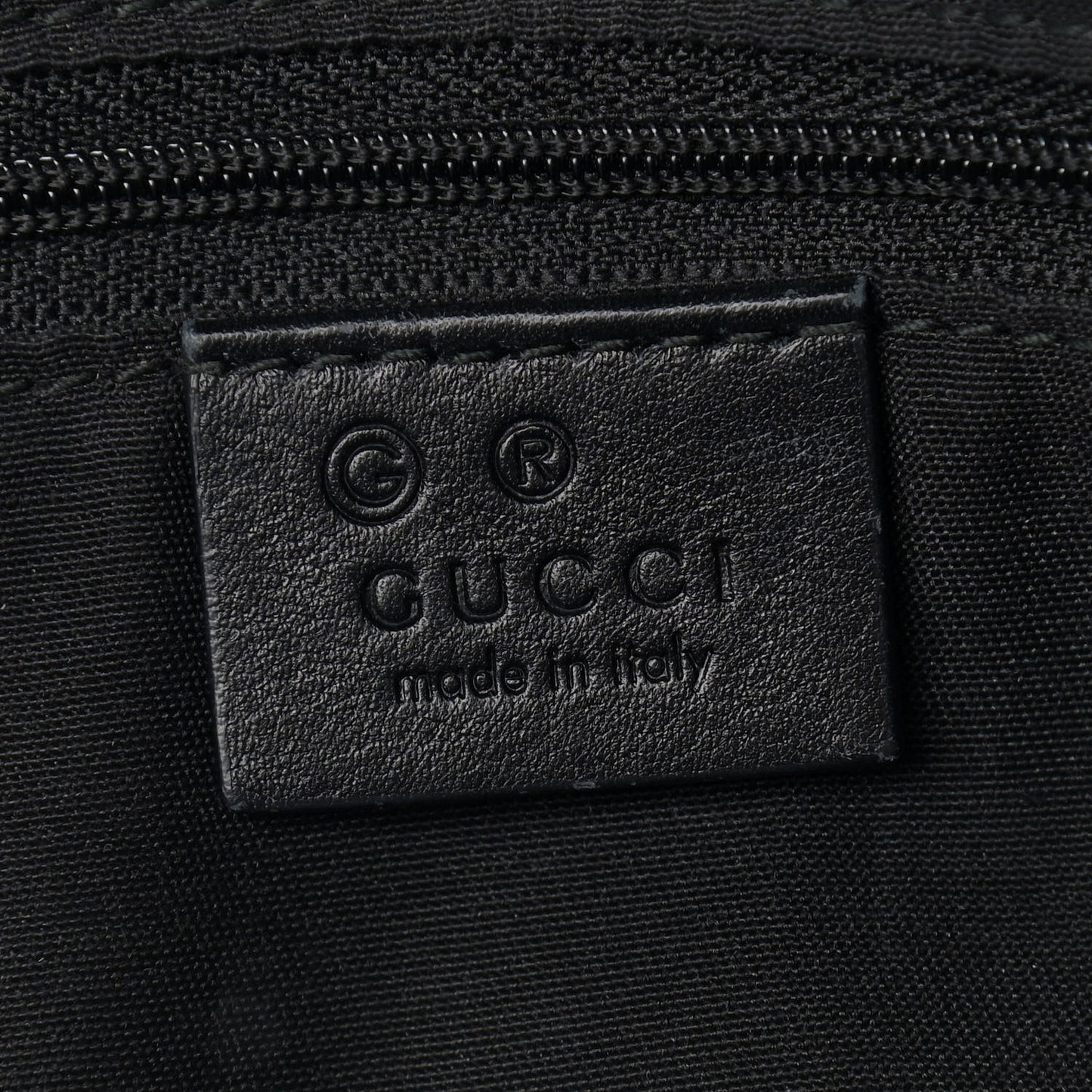 Guccissima Medium Sukey Boston Black