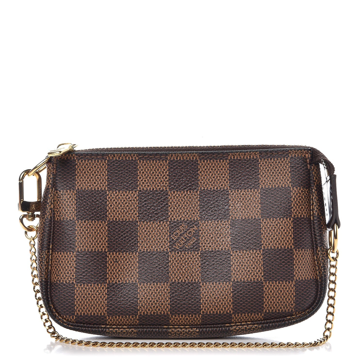 Louis Vuitton Damier Ebene Mini Pochette Accessories 1 of 10