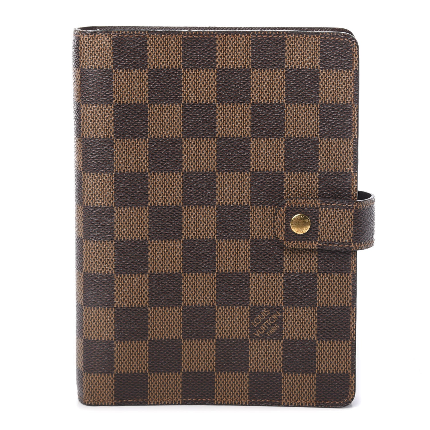 Louis Vuitton Damier Ebene Medium Ring Agenda Cover 1 of 10