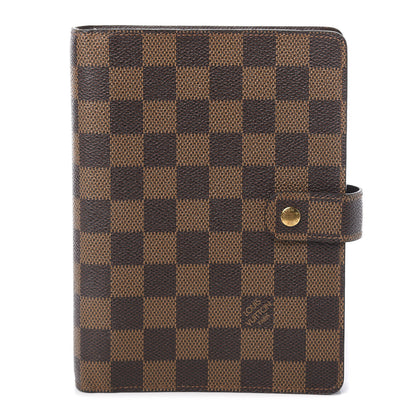 Louis Vuitton Damier Ebene Medium Ring Agenda Cover 1 of 10