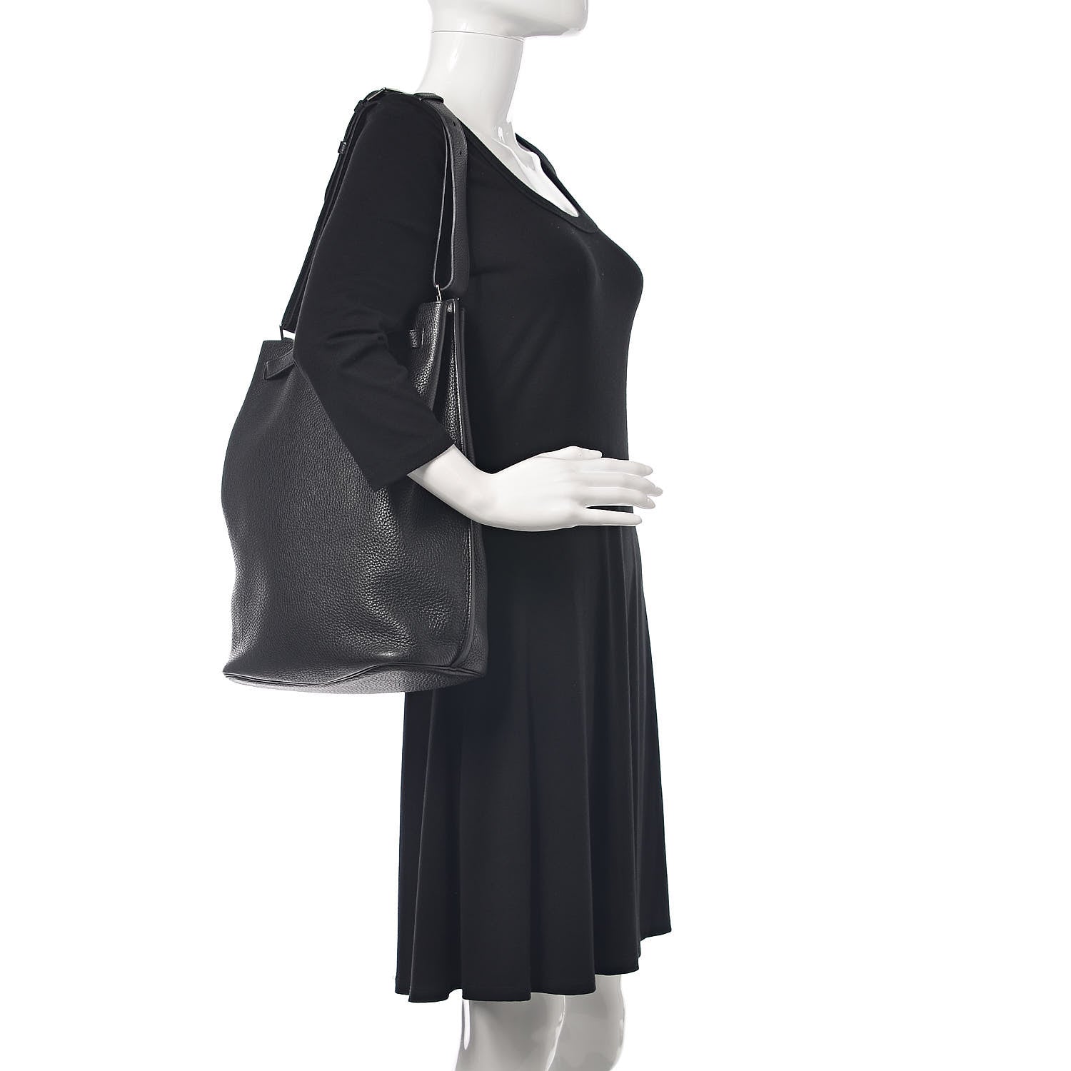 Hermes Togo So Kelly 26 Black 2 of 9