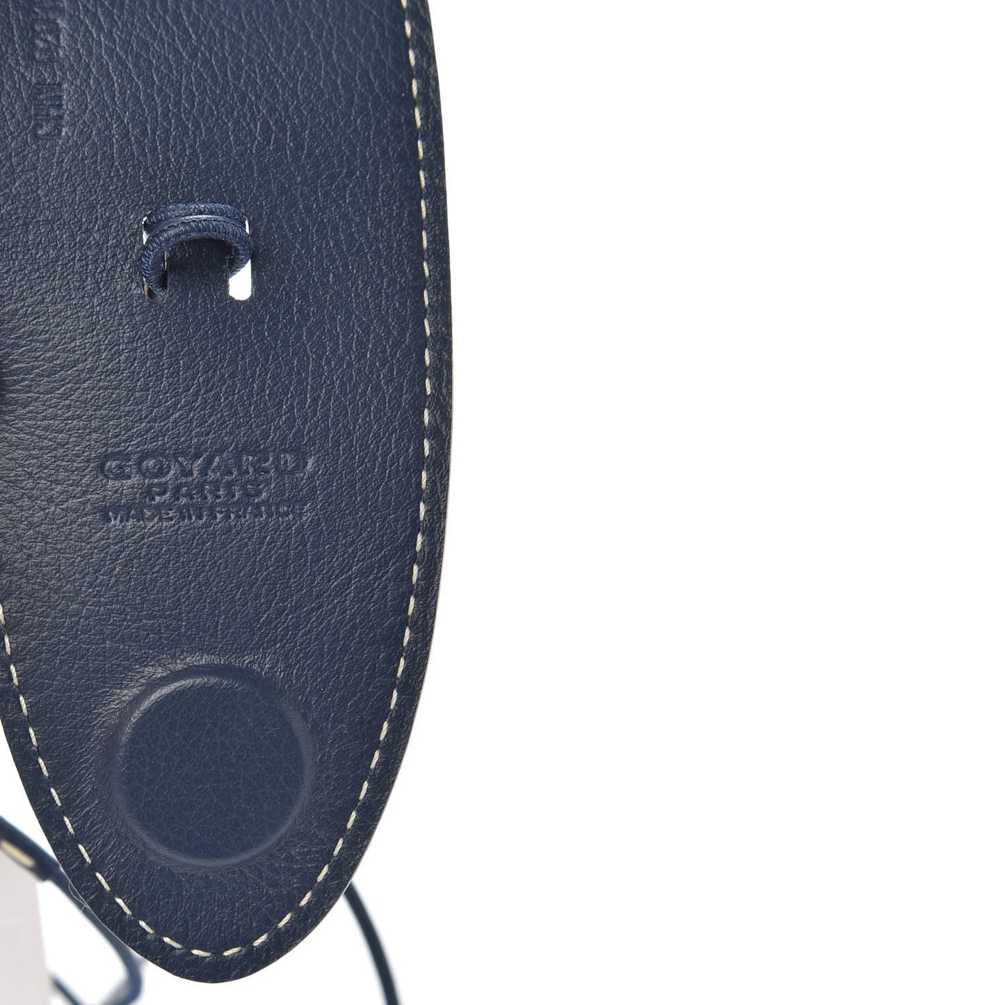 Calfskin Bag Clip Navy