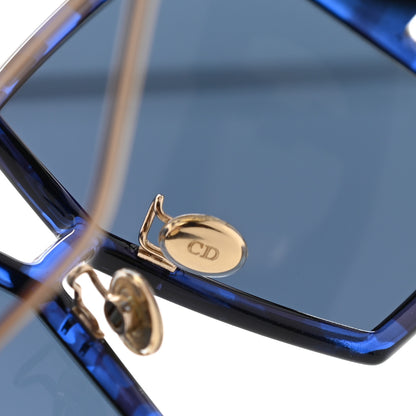Christian Dior Acetate Square 30 Montaigne Sunglasses Blue 8 of 12