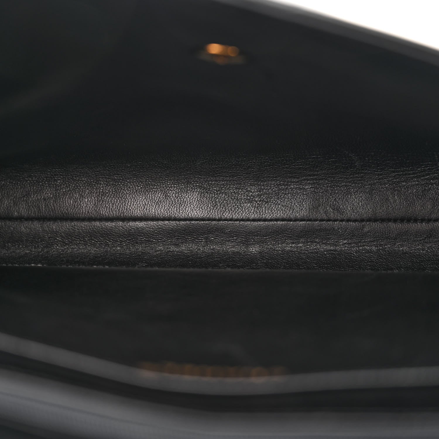 Chanel Patent Quilted Briefcase Laptop Bag Black 5 of 16