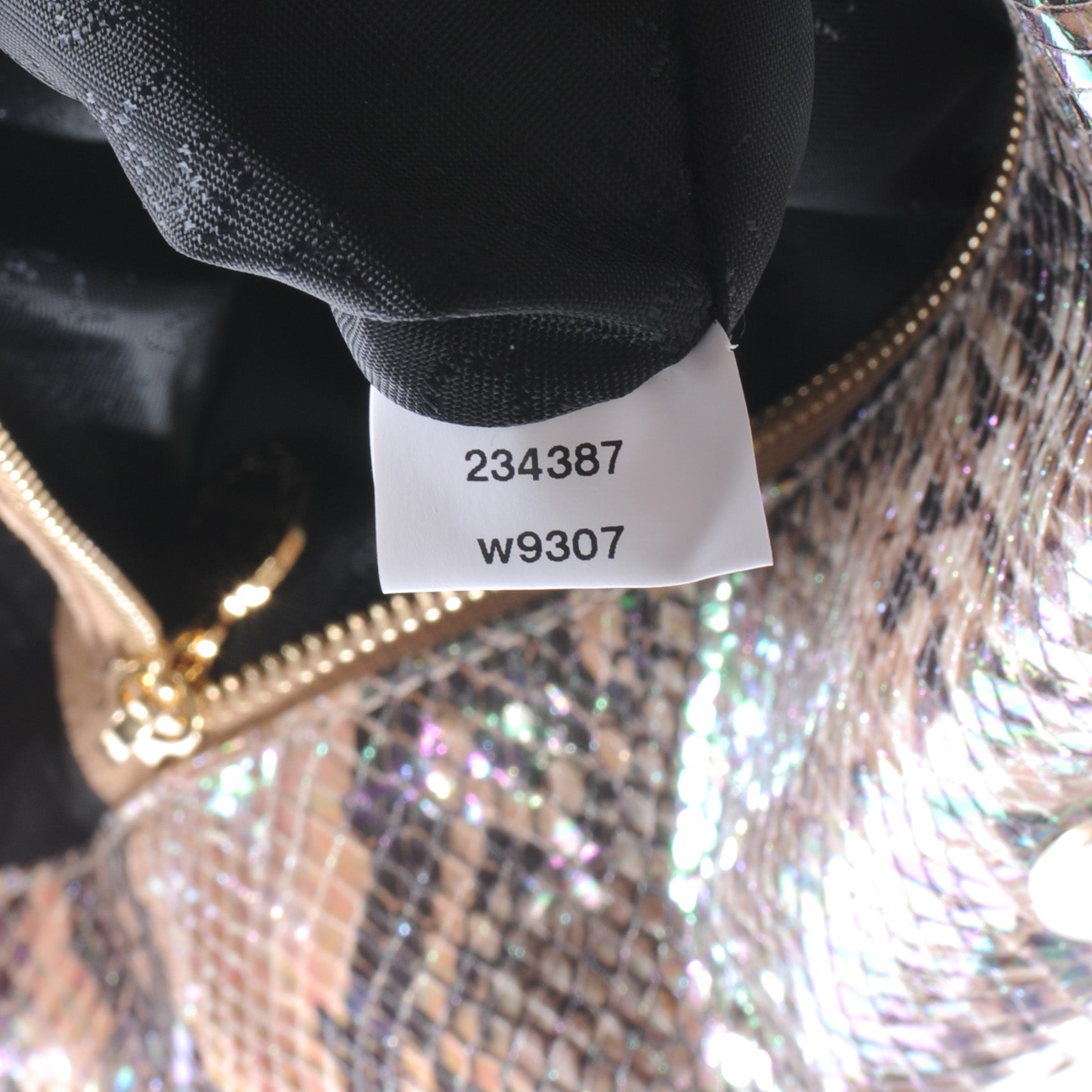Stella McCartney Faux Python Large Oleographic Falabella Nude 7 of 8