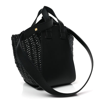 Loewe Soft Grained Calfskin Compact Hammock Shoulder Bag Black 3 of 9