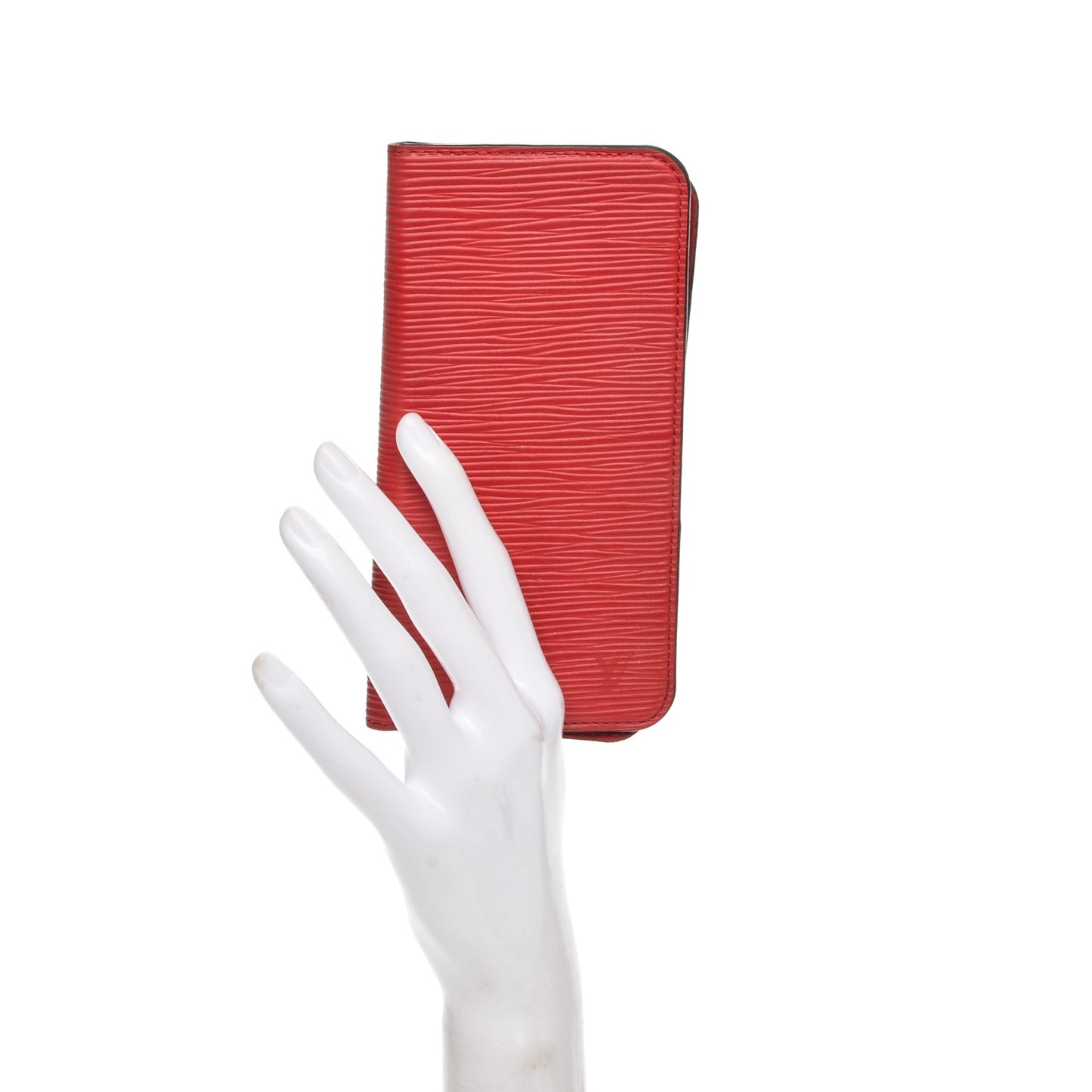 Epi iPhone 6 Plus Folio Coquelicot