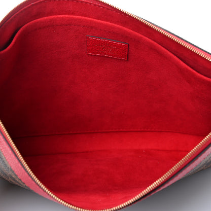 Louis Vuitton Damier Ebene Daily Pouch Scarlet 4 of 4