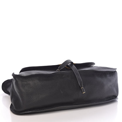 Chloe Calfskin Large Marcie Satchel Black 4 of 10