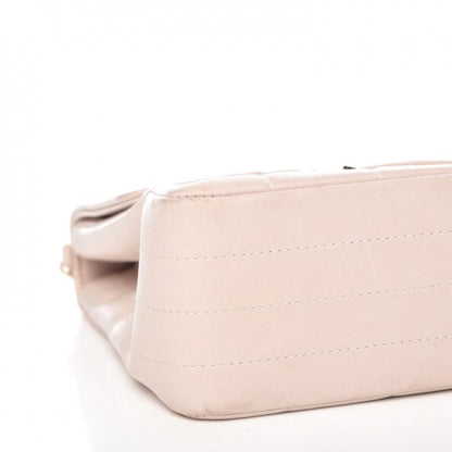 Chanel Lambskin Quilted Crystal Chocolate Bar Charm Flap Light Pink 8 of 12