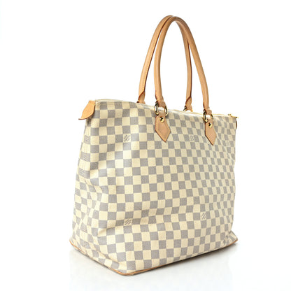 Louis Vuitton Damier Azur Saleya GM 3 of 11